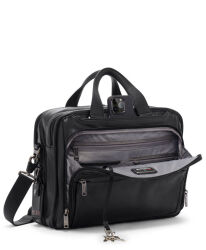 TUMI Alpha 3 skórzana torba na laptopa 15