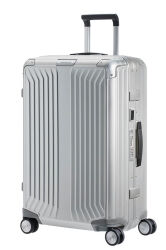 Samsonite LITE-BOX ALU WALIZKA z aluminium NA 4 KOŁACH 76CM CS0-003