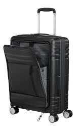 American Tourister Hello Cabin Walizka na 4 kołach 55cm Onyx Black MC409002
